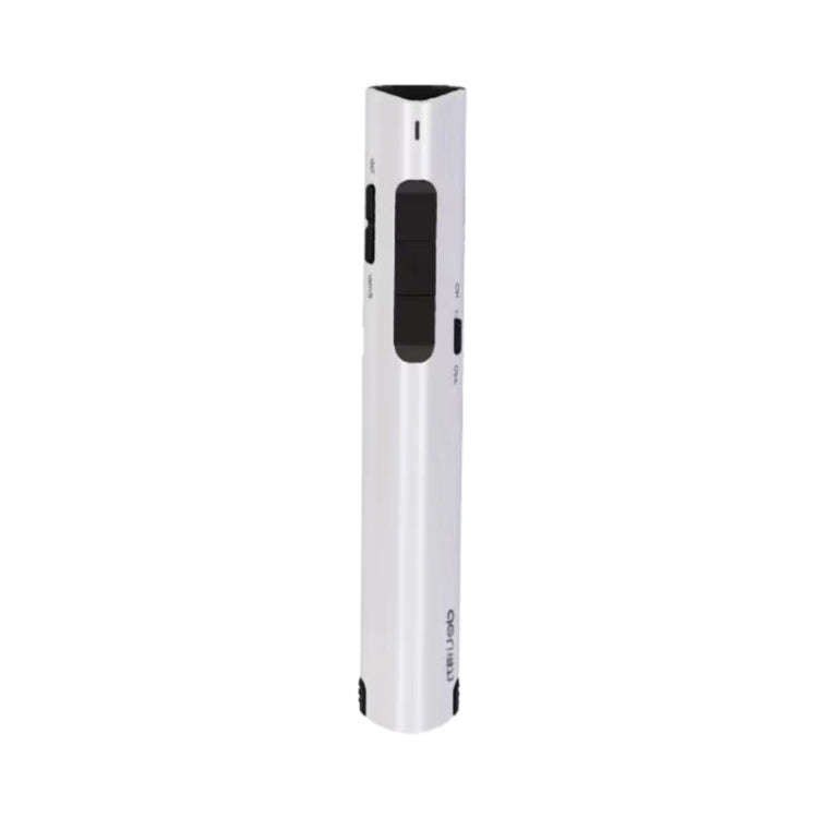 Deli 2.4G Flip Pen Business Presentation Remote Control Pen, Model: TM2801 White (Red Light)