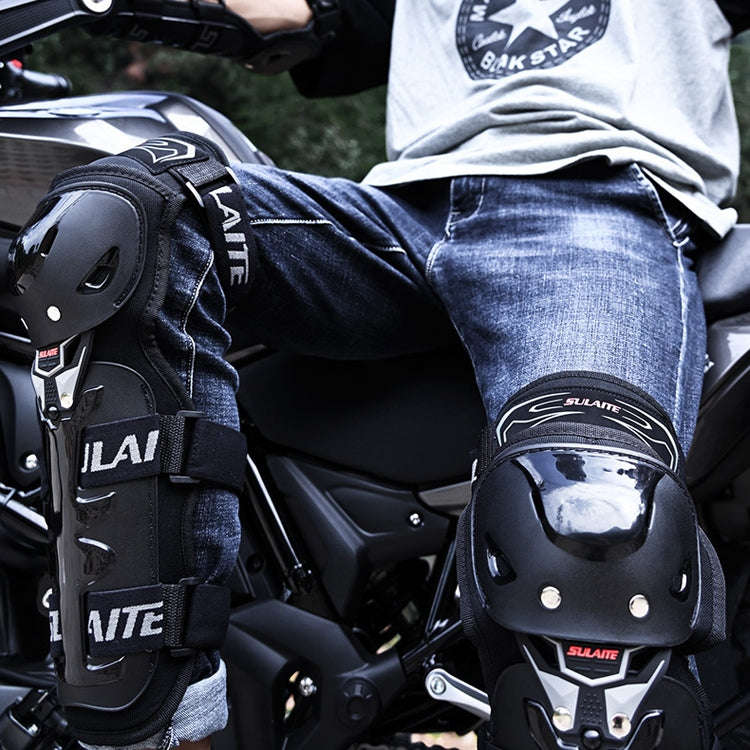 SULAITE Motorcycle Riding Protective Gear Four Seasons Anti-Fall Warm Windshield Rider Equipment,...
