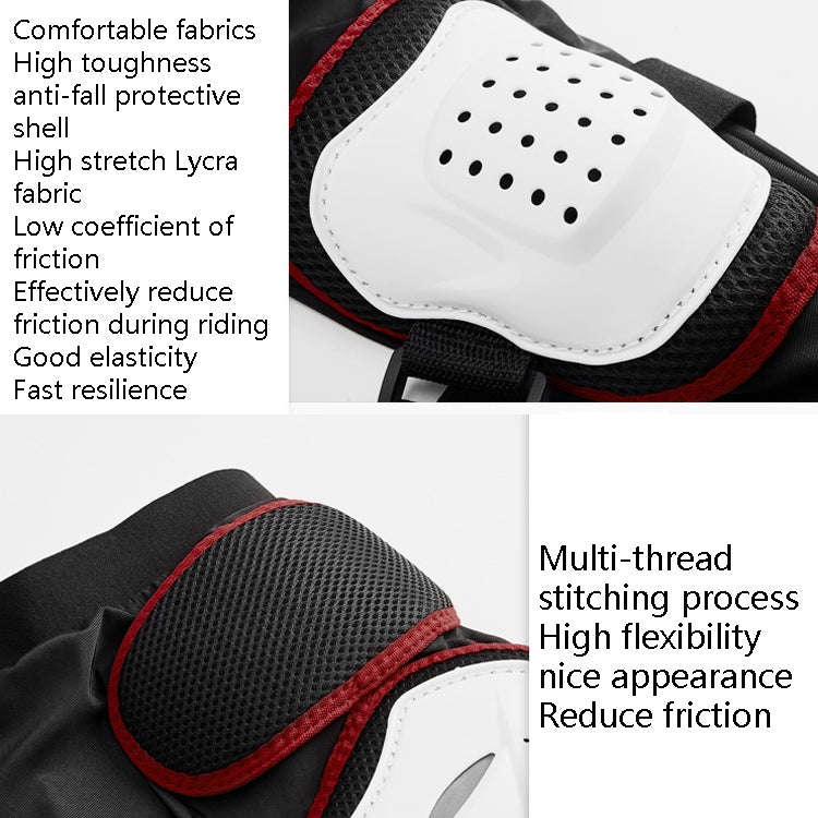 SULAITE Motorcycle Cross-Country Riding Trousers Protective Hip Pants, Specification: XXXXL(Red)