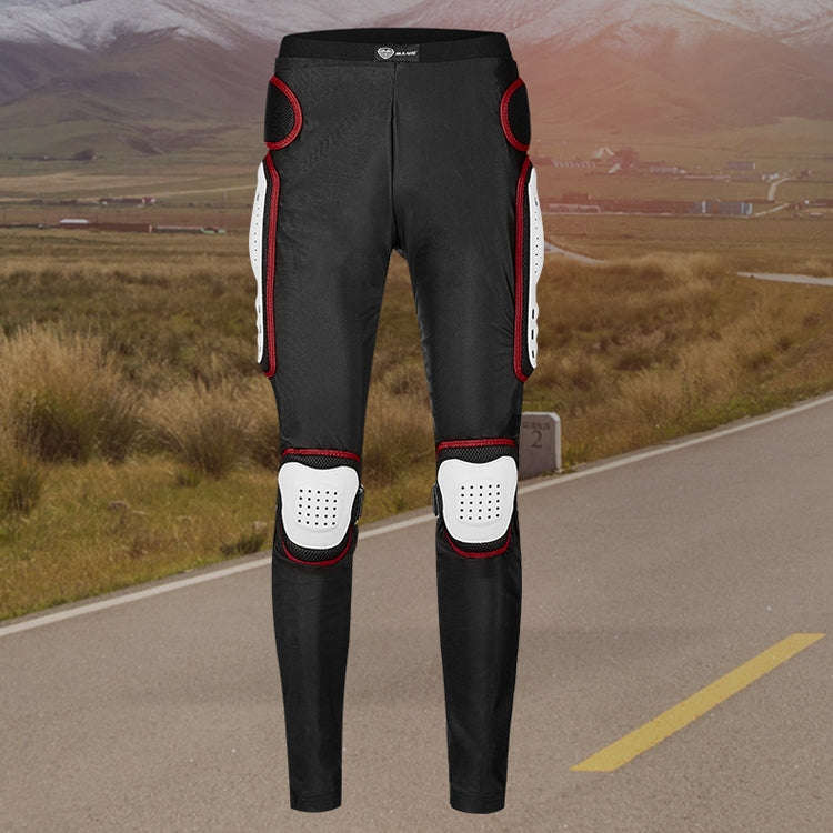 SULAITE Motorcycle Cross-Country Riding Trousers Protective Hip Pants, Specification: XXXXL(Red)