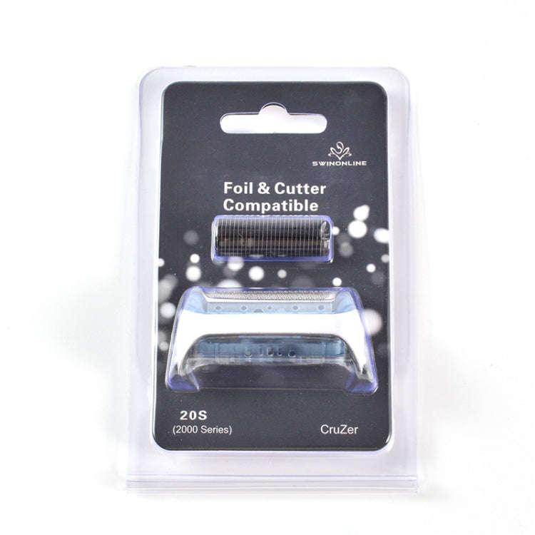 20S Razor Blade Mesh Cutter Head For Braun(Silver)
