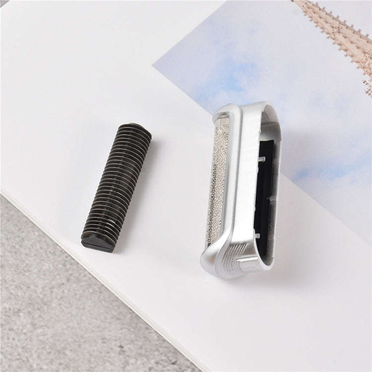 5S Razor Blade Mesh Cutter Head Set For Braun(Silver)
