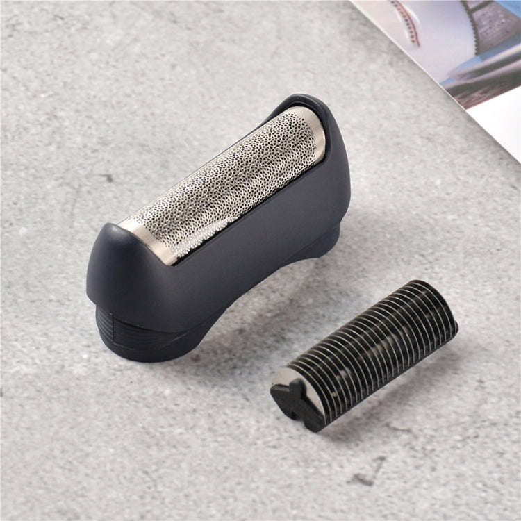 Reciprocating Electric Shaver Head Set For Braun(Black)