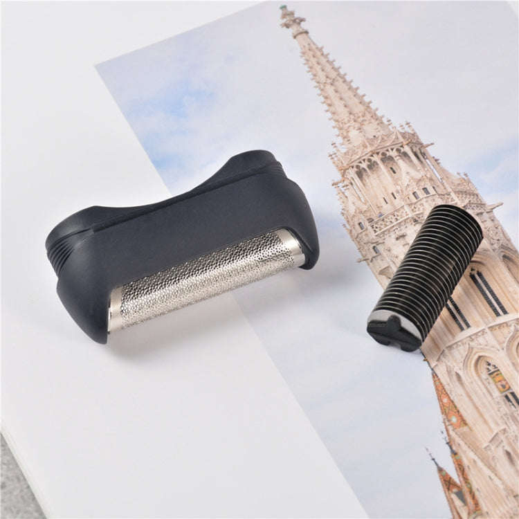 Reciprocating Electric Shaver Head Set For Braun(Black)