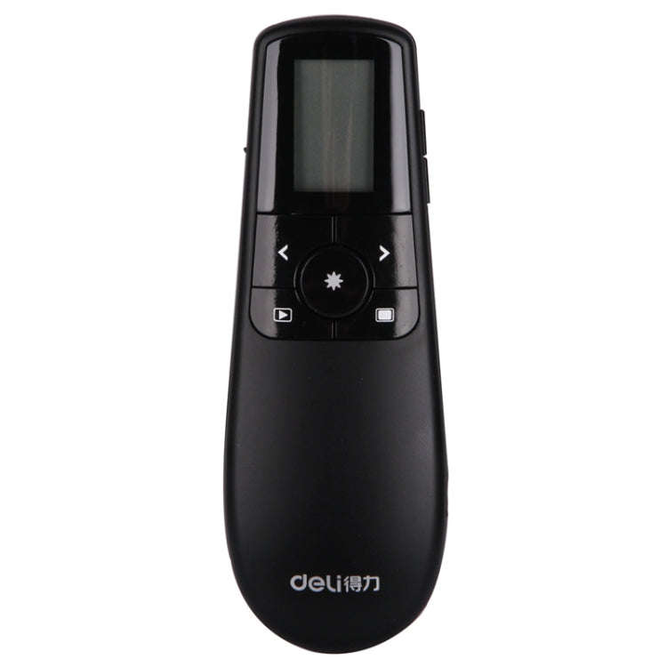 Deli 2.4GHz Laser Teaching Page Flip Pen Remote Play Pen with Flying Mouse, Model: 2804 (Black) G...