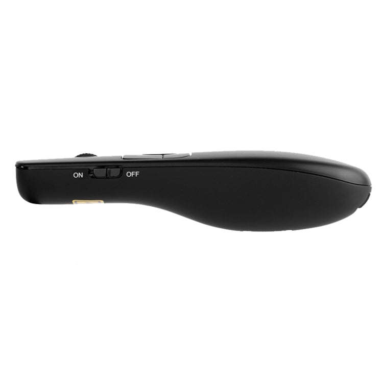Deli 2.4GHz Laser Teaching Page Flip Pen Remote Play Pen with Flying Mouse, Model: 2804 (Black) G...