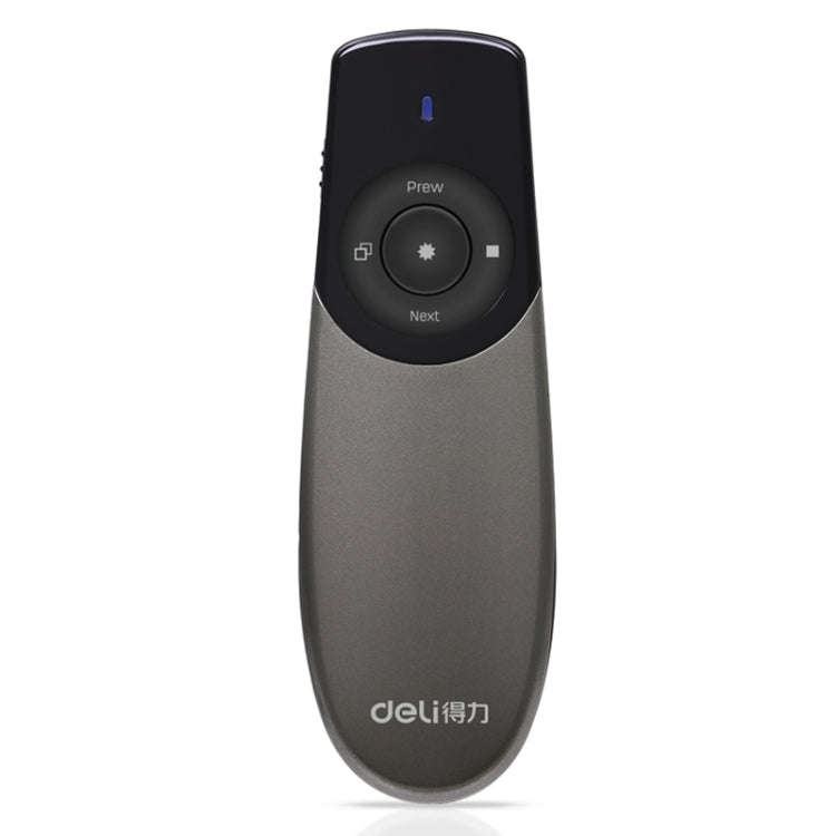 Deli 2.4GHz Laser Teaching Page Flip Pen Remote Play Pen with Flying Mouse, Model: 2805 (Black) R...