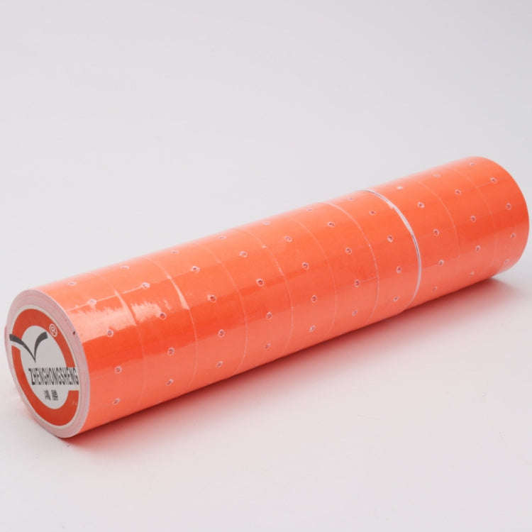 A400 3 PCS Color Coding Paper Supermarket Price Label Paper(Red)