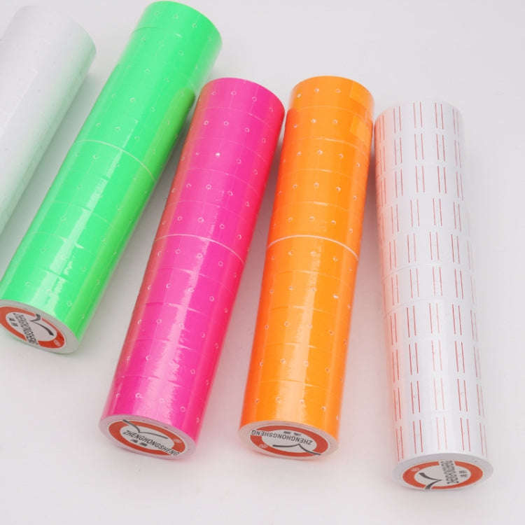 A400 3 PCS Color Coding Paper Supermarket Price Label Paper(Green)