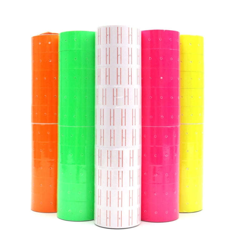 A400 3 PCS Color Coding Paper Supermarket Price Label Paper(Green)