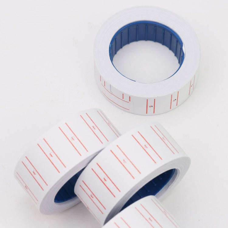 A400 3 PCS Color Coding Paper Supermarket Price Label Paper(Green)