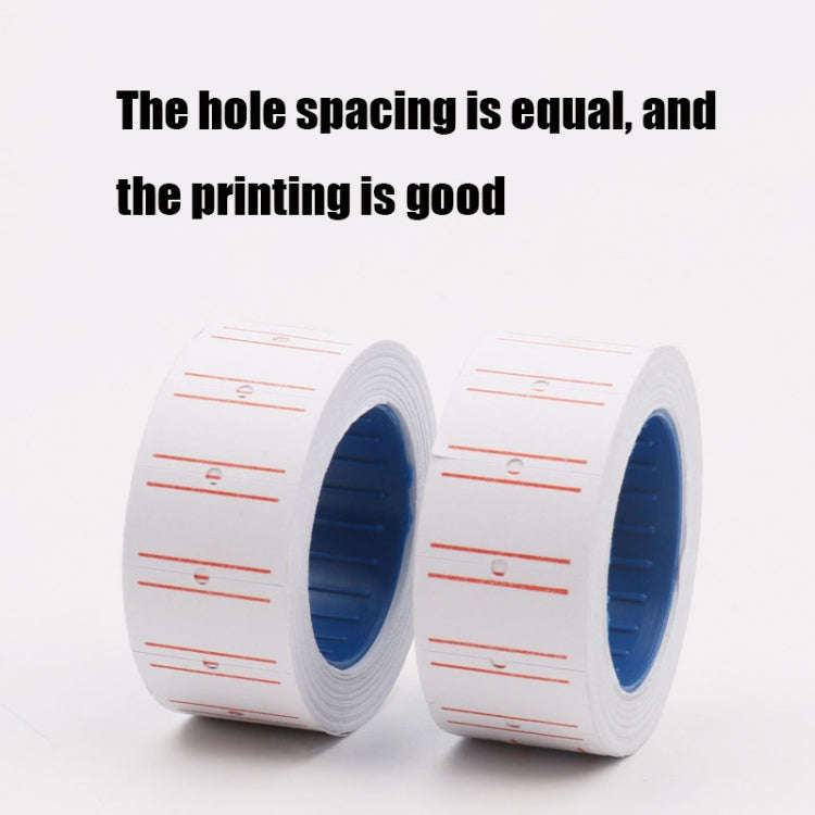 A400 3 PCS Color Coding Paper Supermarket Price Label Paper(Green)