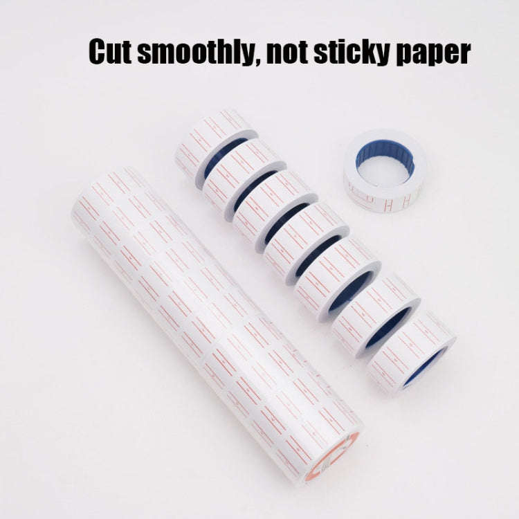 A400 3 PCS Color Coding Paper Supermarket Price Label Paper(Green)