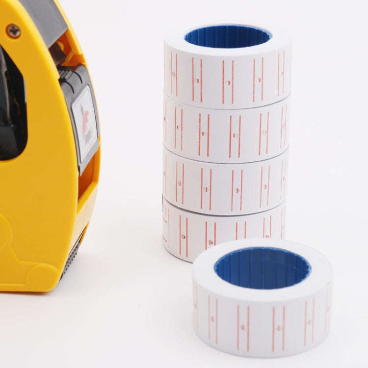 A400 3 PCS Color Coding Paper Supermarket Price Label Paper(Green)