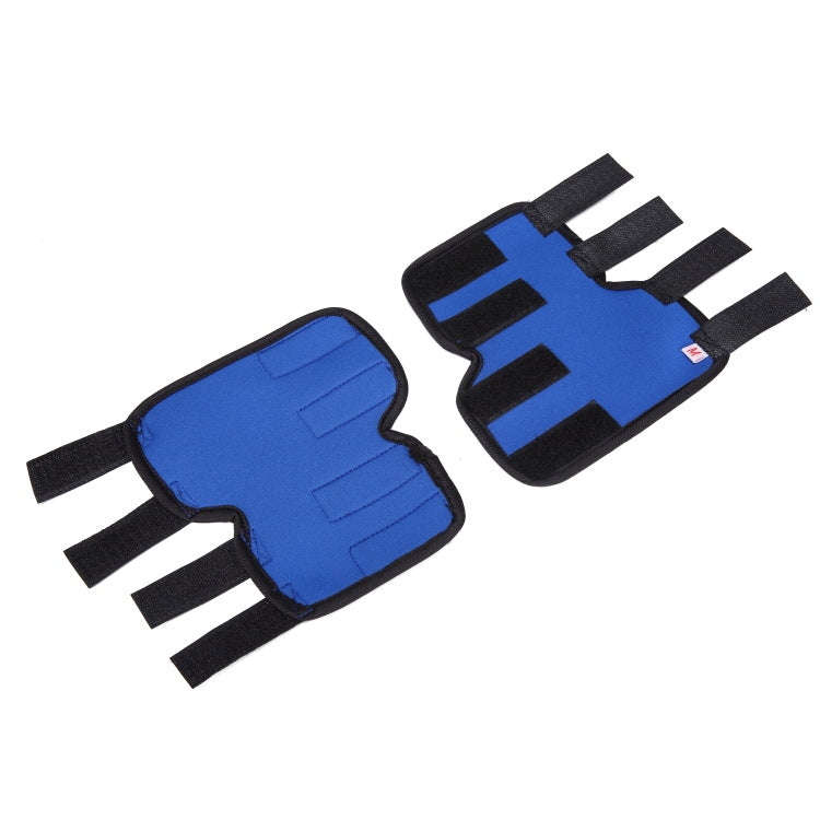 Pet Knee Pads Dog Leg Guards Pet Protective Gear Surgery Injury Sheath, Size: S(HJ03 Classic Blue)