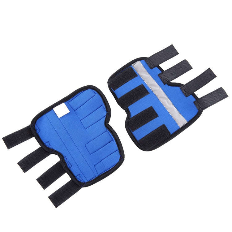 Pet Knee Pads Dog Leg Guards Pet Protective Gear Surgery Injury Sheath, Size: S(HJ12 Reflective B...