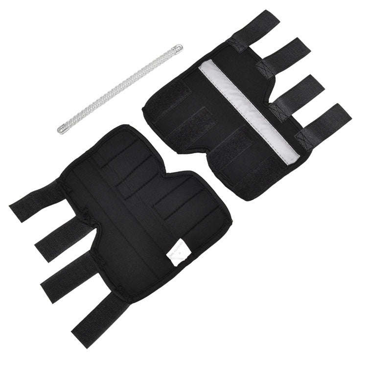 Pet Knee Pads Dog Leg Guards Pet Protective Gear Surgery Injury Sheath, Size: M( HJ28 Reflective ...