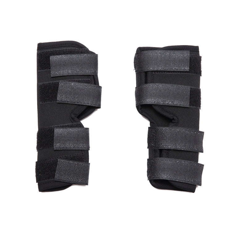 Pet Knee Pads Dog Leg Guards Pet Protective Gear Surgery Injury Sheath, Size: L(HJ01 Classic Black)