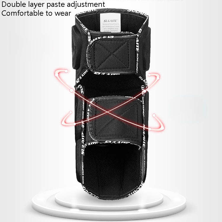 SULAITE Off-Road Motorcycle Windproof Warmth Drop-Proof Breathable Carbon Fiber Protective Gear, ...