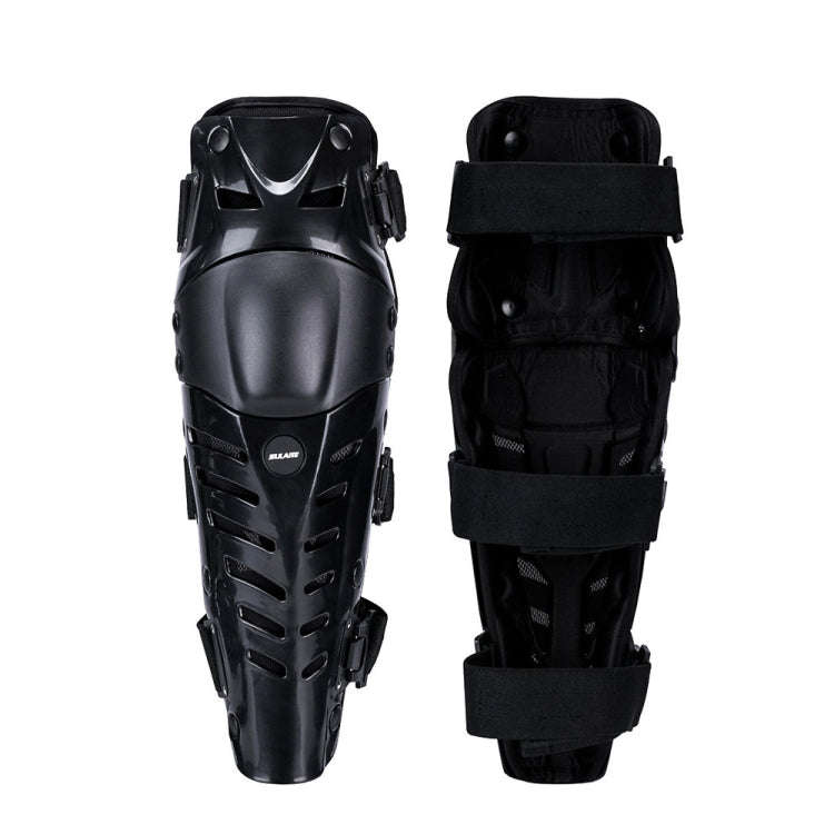 SULAITE Motorcycle Outdoor Riding Anti-Fall Protective Gear Knee Pads(Black)