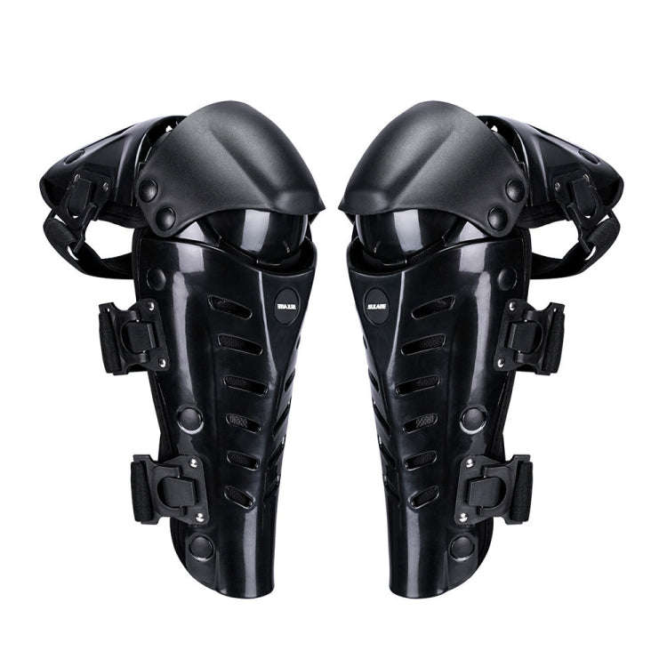 SULAITE Motorcycle Outdoor Riding Anti-Fall Protective Gear Knee Pads(Black)