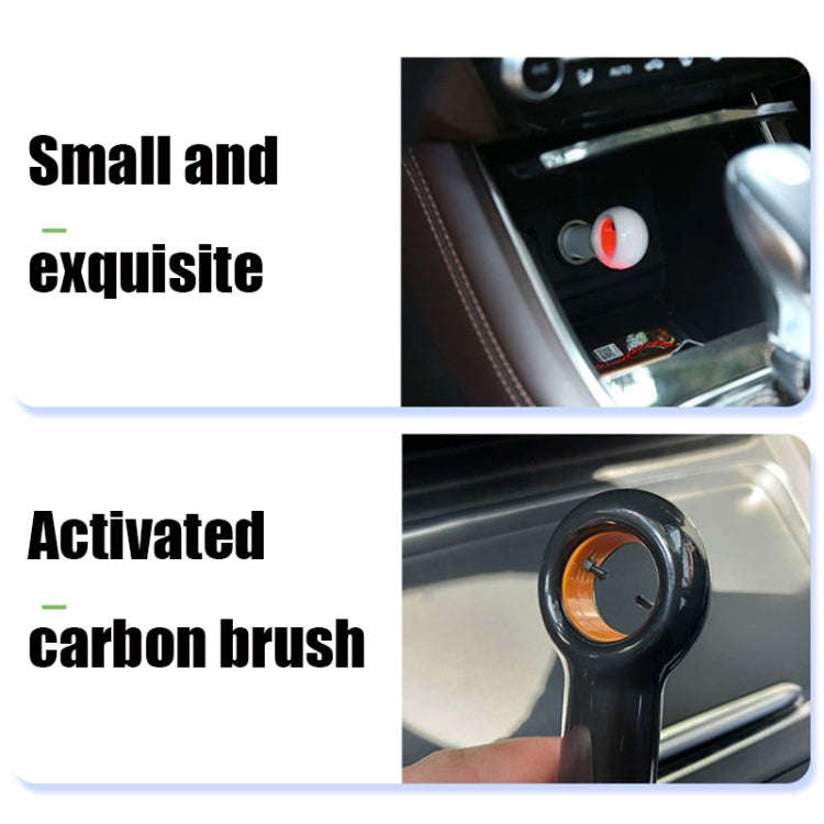 EP501 USB Mini Car Removal Second-hand Smoke PM2.5 Negative Ion Air Purifier(White)