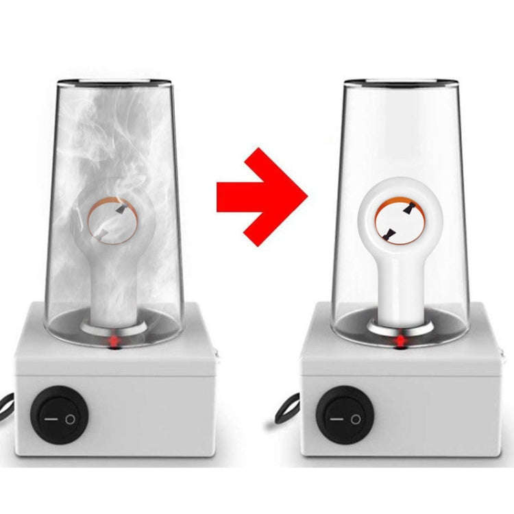 EP501 USB Mini Car Removal Second-hand Smoke PM2.5 Negative Ion Air Purifier(White)