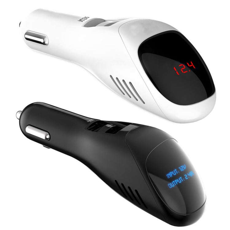 S90B Multifunctional Car Negative Ion Formaldehyde Removal Air Purifier(White)