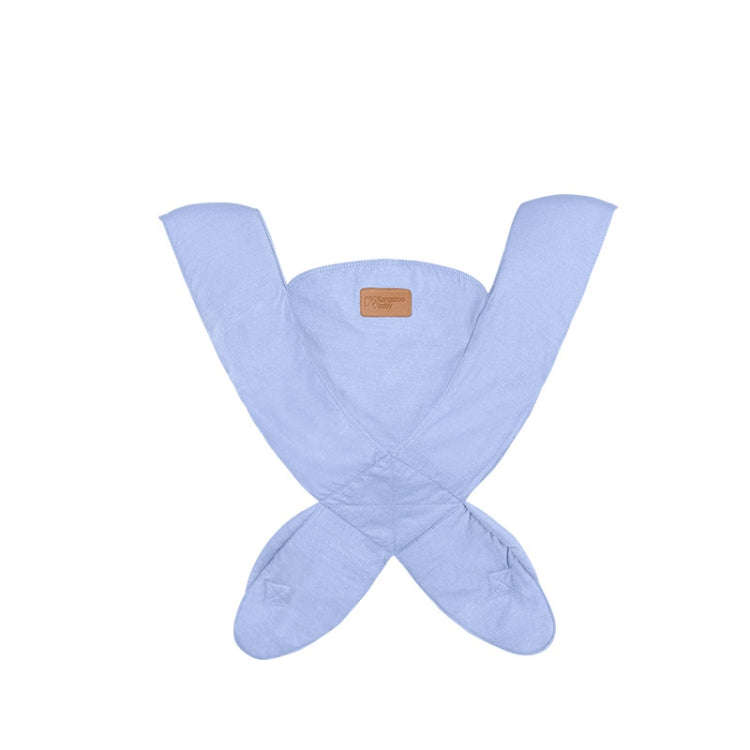 Kangaroo Baby Sling Four Seasons Universal Breathable Baby Waist Stool Baby X Shape Sling(Light B...