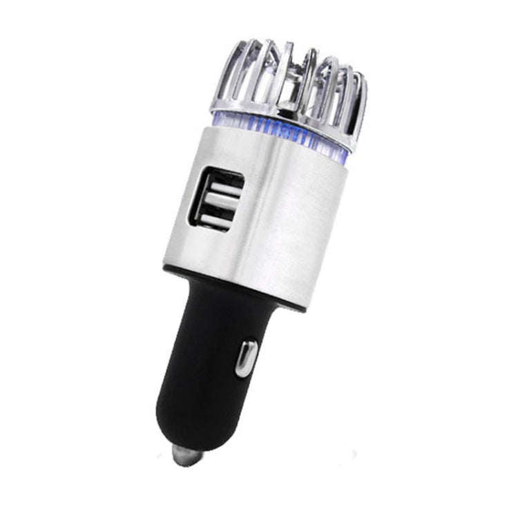 JO-6291 Negative Ion Car Sterilizing Air Purifier Mobile Phone High-Speed Charging Dual USB Cigar...