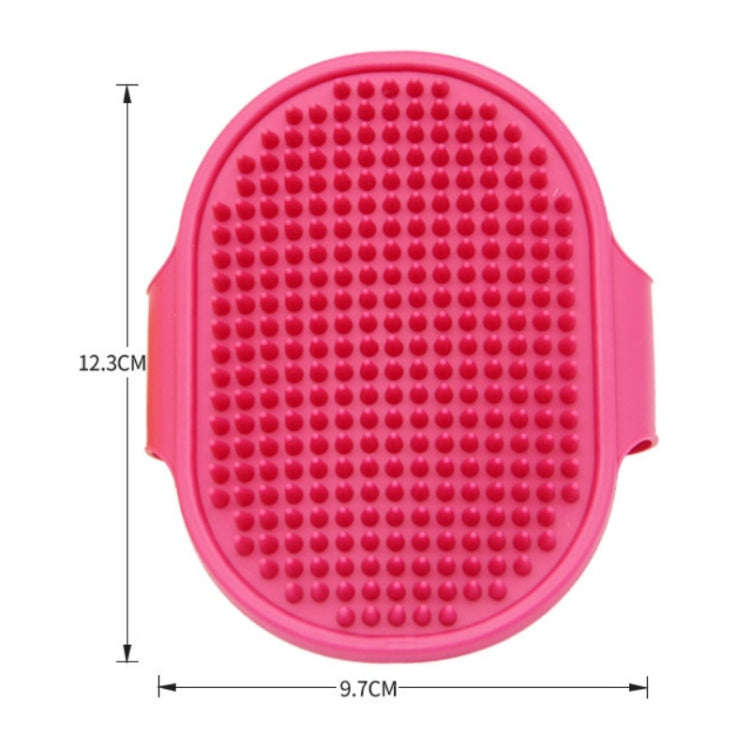 5pcs Pet Bathing Massage Brush For Dogs Cleaning And Beauty Tools(Green)