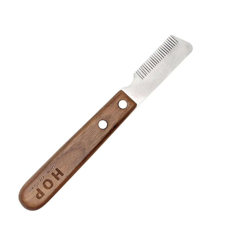 HOP Terrier Dog Plucking Knife Pet Grooming & Shaving Tool(CS276 Right Hand)