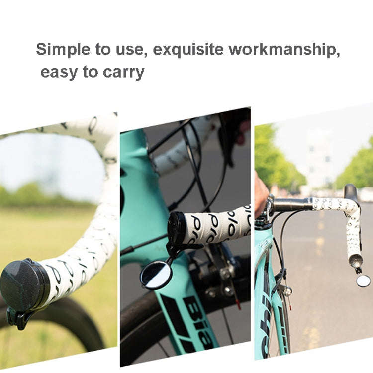 Bicycle Rearview Mirror Road Handlebar Plug Reflector Bicycle Equipment