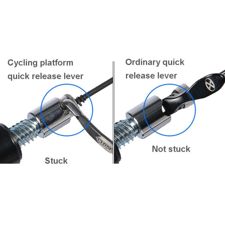 Cycling Platform Quick Release Lever Mountain Bike Bicycle Cycling Training Platform Quick Releas...
