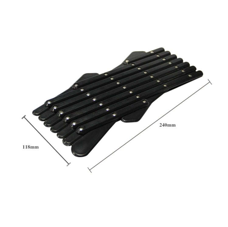 Pet Car Window Protective Fence Car Retractable Protective Fence, Specification: 24x11.8x1.2cm(Bl...