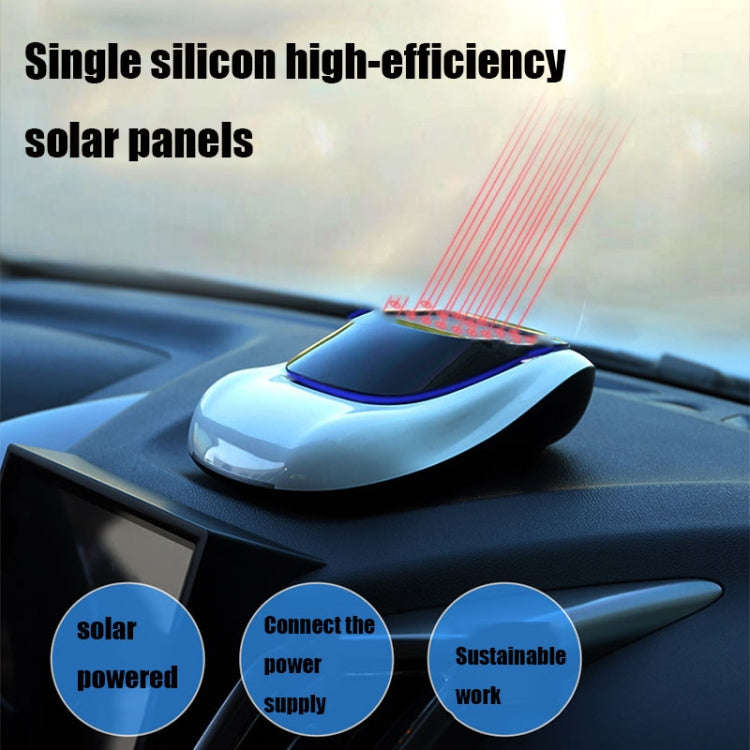 10011 Negative Ion Formaldehyde Removal PM2.5 Smart Car Air Purifier(Black)