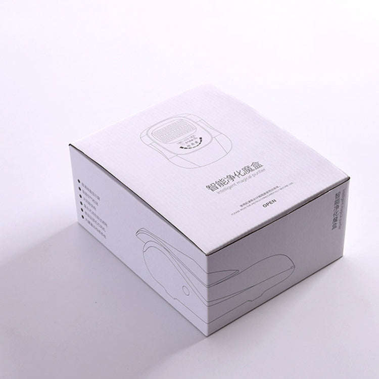 10011 Negative Ion Formaldehyde Removal PM2.5 Smart Car Air Purifier(Black)