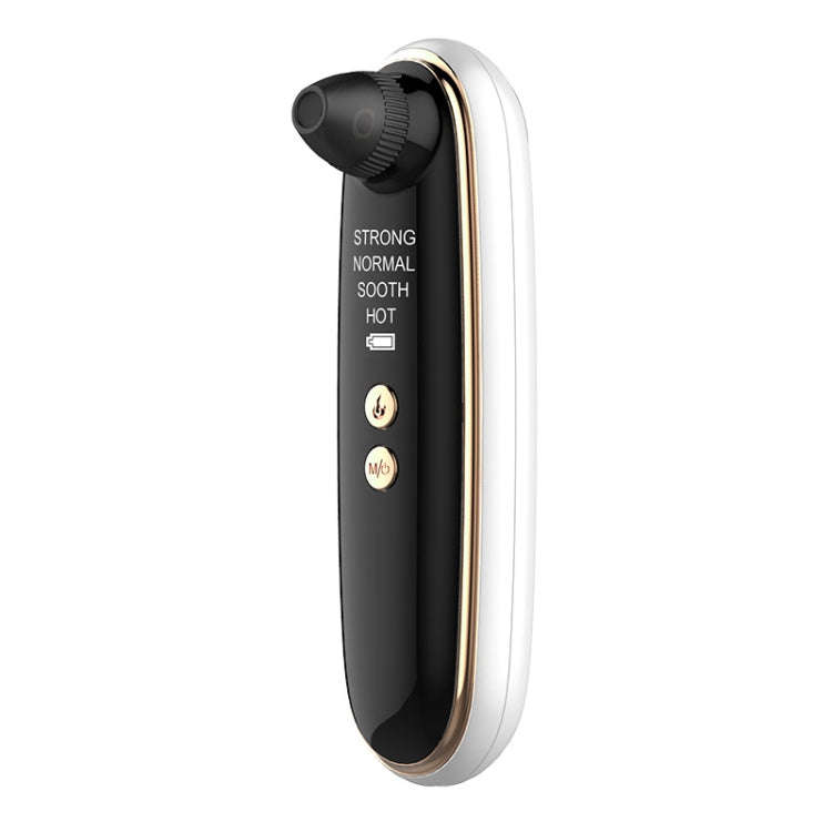 Visualized Hot Compress Blackhead Suction Device Pore Cleaner and Bubble Export Instrument(White)
