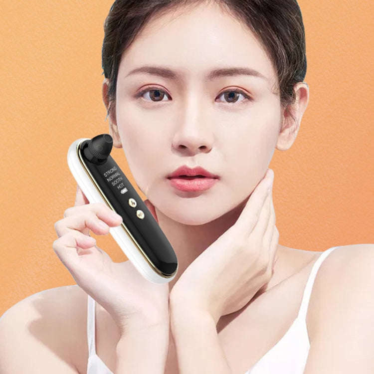 Visualized Hot Compress Blackhead Suction Device Pore Cleaner and Bubble Export Instrument(Green)