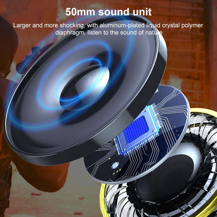 ERXUNG J5 Head-Mounted Gaming Headset Wire-Controlled Desktop Computer Gaming With Microphone  Lu...