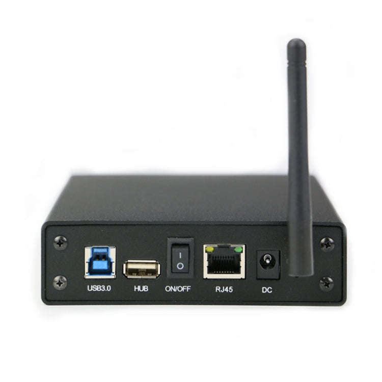 Blueendless 3.5 inch Mobile Hard Disk Box WIFI Wireless NAS Private Cloud Storage(UK Plug)