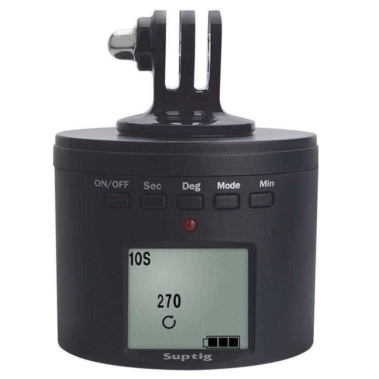 Suptig RSX-350 360 Degree Panoramic-Head Power-driven Time Lapse Stabilizer Tripod Adapter Turnta...