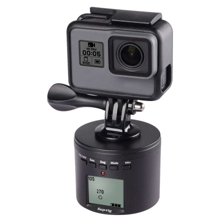 Suptig RSX-350 360 Degree Panoramic-Head Power-driven Time Lapse Stabilizer Tripod Adapter Turnta...