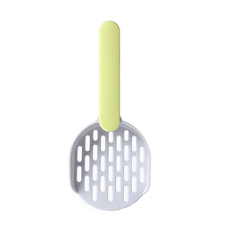Cat Litter Shovel Filter Cat Shovel(Gray+Green)