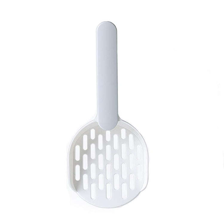 Cat Litter Shovel Filter Cat Shovel(White+Gray)