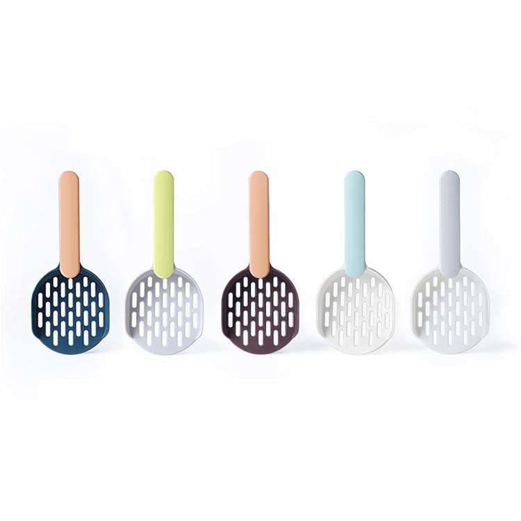 Cat Litter Shovel Filter Cat Shovel(White+Gray)