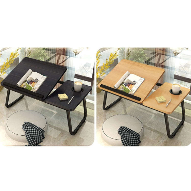 Bed Four-Speed Lifting Table Folding Laptop Desk  Adjustable Dormitory Lazy Table with Cup Holder...