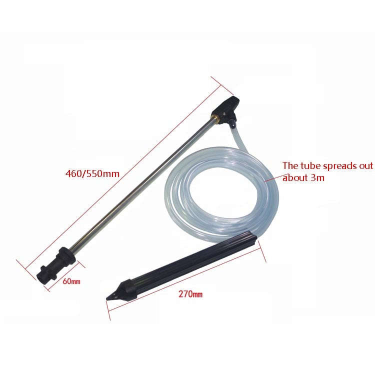 High Pressure Sandblasting Gun Nozzle Car Washing Machine Sandblasting Gun With Connector For Kar...