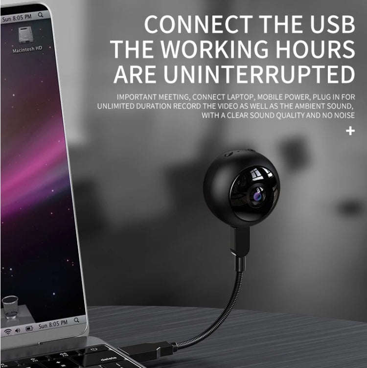 A12 Mini 1080P 5GHz Wireless WiFi Security Camera Night Vision Remote Home Small Surveillance Cam...