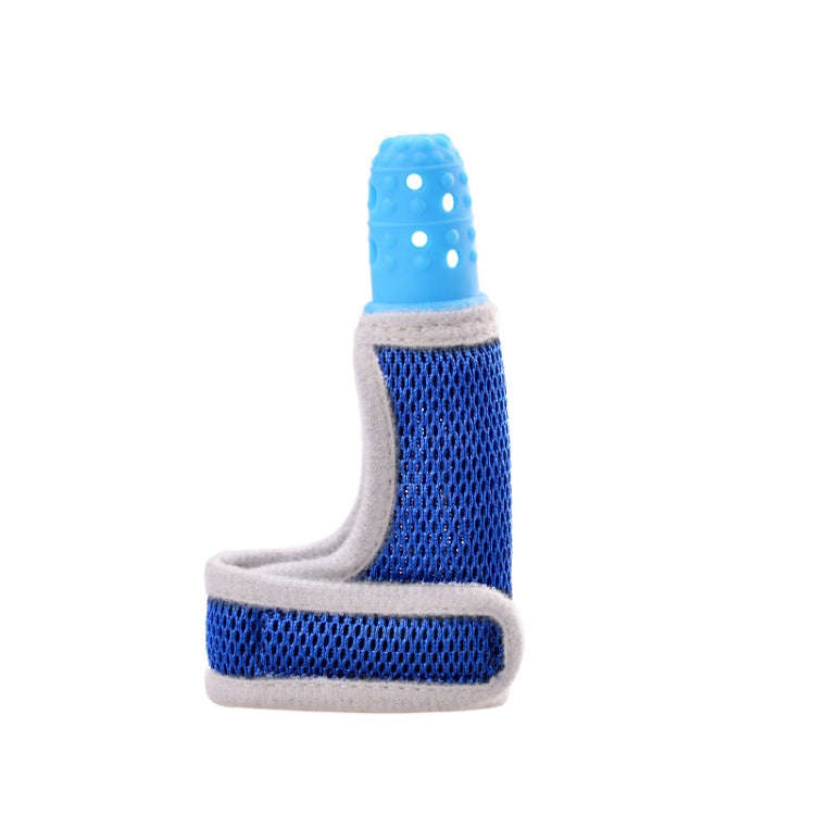ZT001 Baby Silicone Molar Finger Cots Children Anti-Bite Hand Breathable Thumb Cots Teether Mater...
